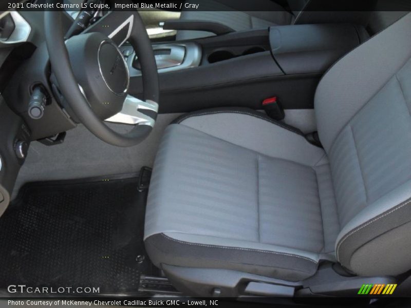 Imperial Blue Metallic / Gray 2011 Chevrolet Camaro LS Coupe