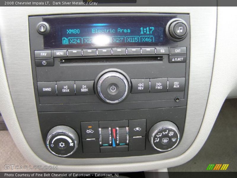 Dark Silver Metallic / Gray 2008 Chevrolet Impala LT
