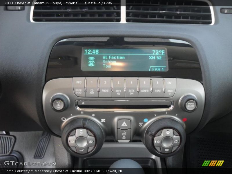 Imperial Blue Metallic / Gray 2011 Chevrolet Camaro LS Coupe
