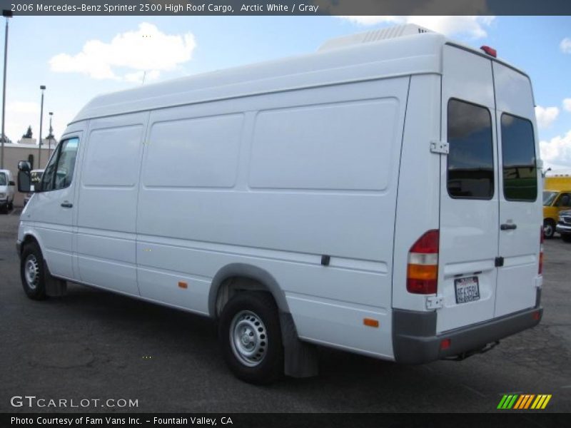 Arctic White / Gray 2006 Mercedes-Benz Sprinter 2500 High Roof Cargo