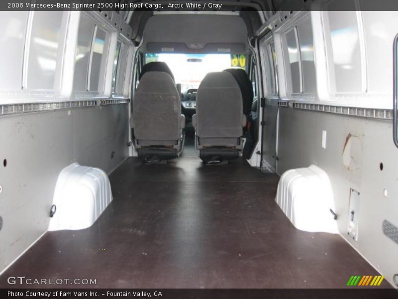 Arctic White / Gray 2006 Mercedes-Benz Sprinter 2500 High Roof Cargo