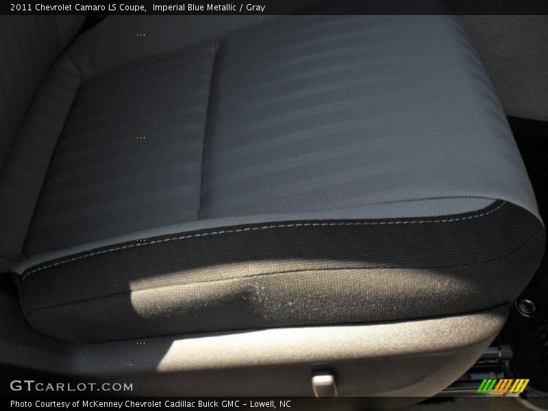 Imperial Blue Metallic / Gray 2011 Chevrolet Camaro LS Coupe