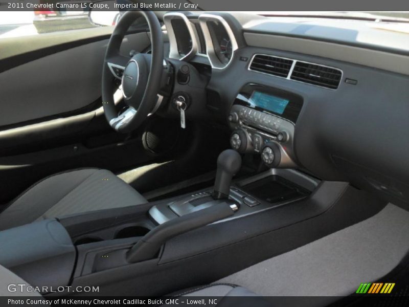 Imperial Blue Metallic / Gray 2011 Chevrolet Camaro LS Coupe