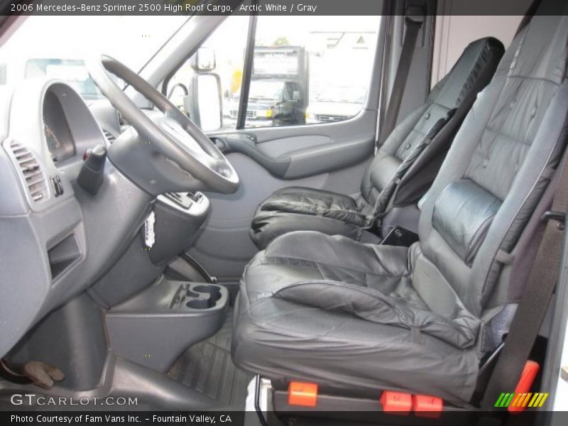 Arctic White / Gray 2006 Mercedes-Benz Sprinter 2500 High Roof Cargo