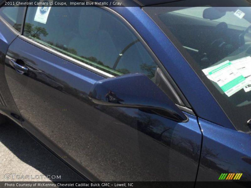 Imperial Blue Metallic / Gray 2011 Chevrolet Camaro LS Coupe