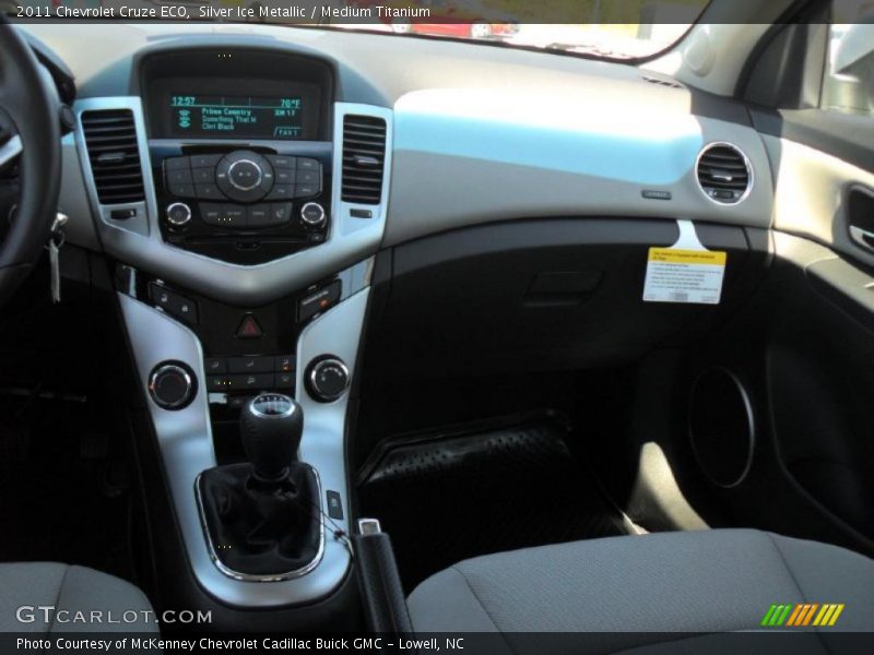 Silver Ice Metallic / Medium Titanium 2011 Chevrolet Cruze ECO