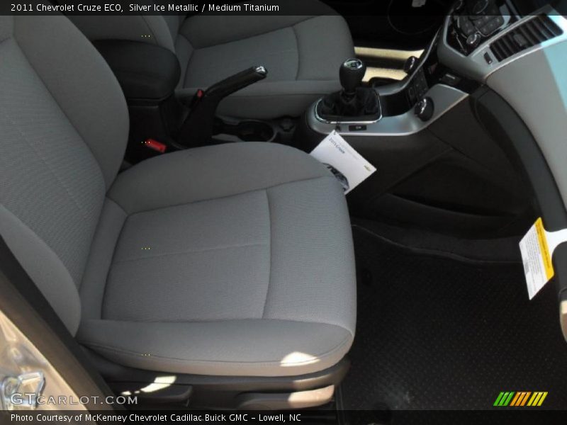 Silver Ice Metallic / Medium Titanium 2011 Chevrolet Cruze ECO