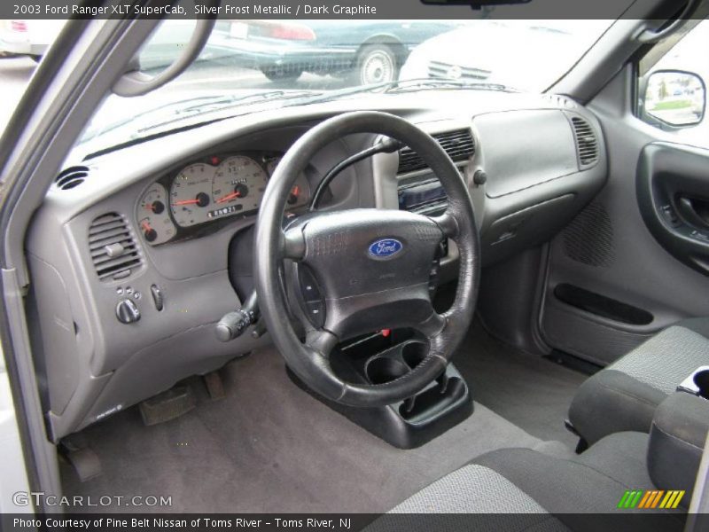  2003 Ranger XLT SuperCab Dark Graphite Interior