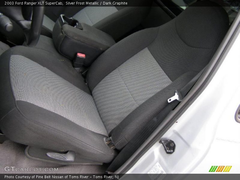 Silver Frost Metallic / Dark Graphite 2003 Ford Ranger XLT SuperCab