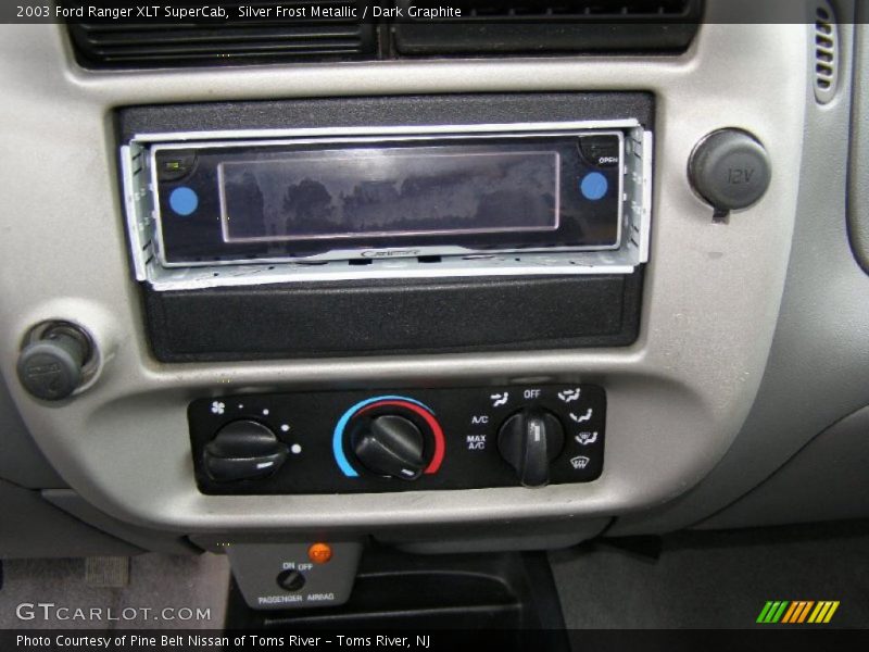 Silver Frost Metallic / Dark Graphite 2003 Ford Ranger XLT SuperCab