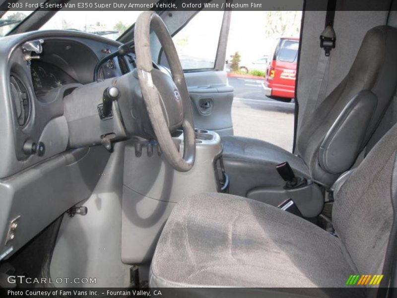  2003 E Series Van E350 Super Duty Armored Vehicle Medium Flint Interior