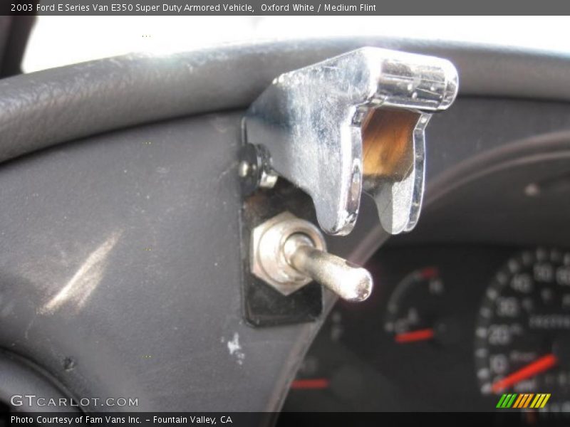 Controls of 2003 E Series Van E350 Super Duty Armored Vehicle