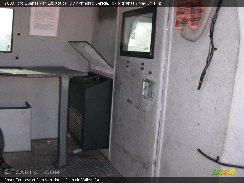  2003 E Series Van E350 Super Duty Armored Vehicle Medium Flint Interior