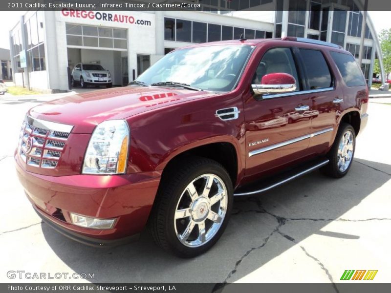 Infrared Tincoat / Cashmere/Cocoa 2011 Cadillac Escalade Luxury