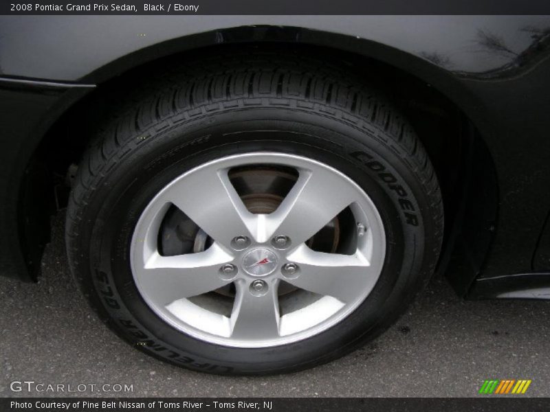 Black / Ebony 2008 Pontiac Grand Prix Sedan