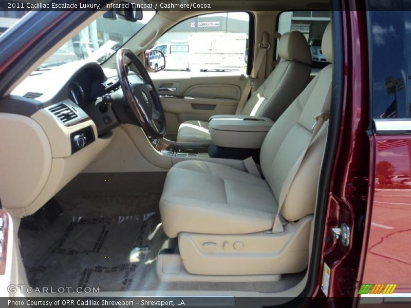 Infrared Tincoat / Cashmere/Cocoa 2011 Cadillac Escalade Luxury