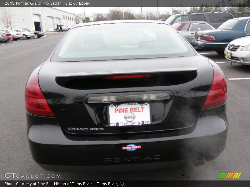 Black / Ebony 2008 Pontiac Grand Prix Sedan