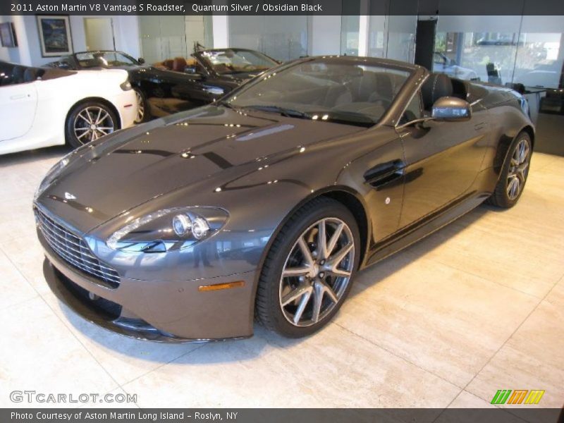 Front 3/4 View of 2011 V8 Vantage S Roadster