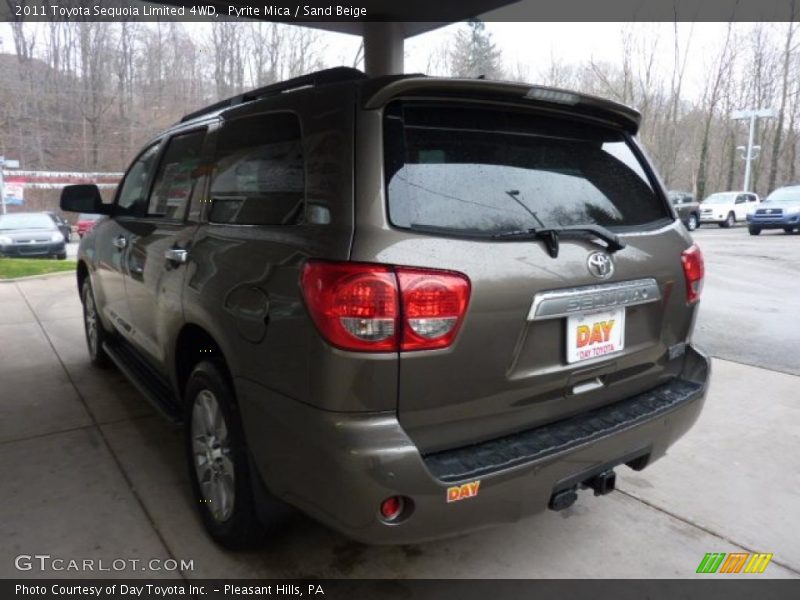 Pyrite Mica / Sand Beige 2011 Toyota Sequoia Limited 4WD