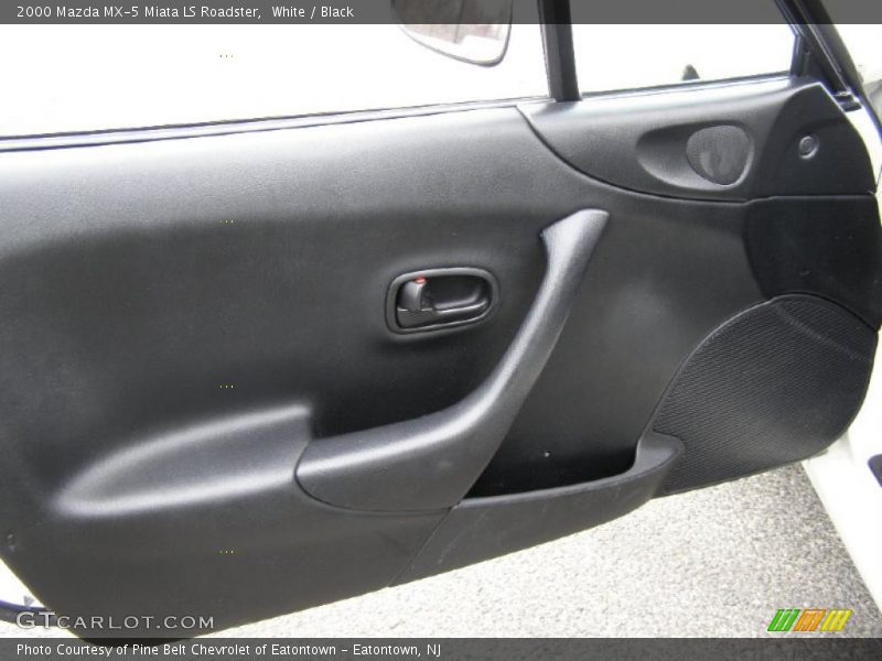 White / Black 2000 Mazda MX-5 Miata LS Roadster