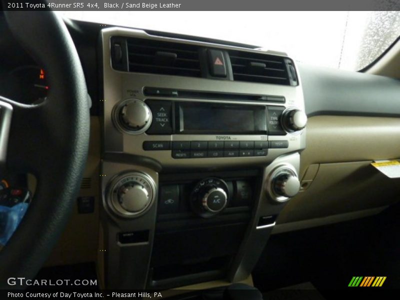 Black / Sand Beige Leather 2011 Toyota 4Runner SR5 4x4