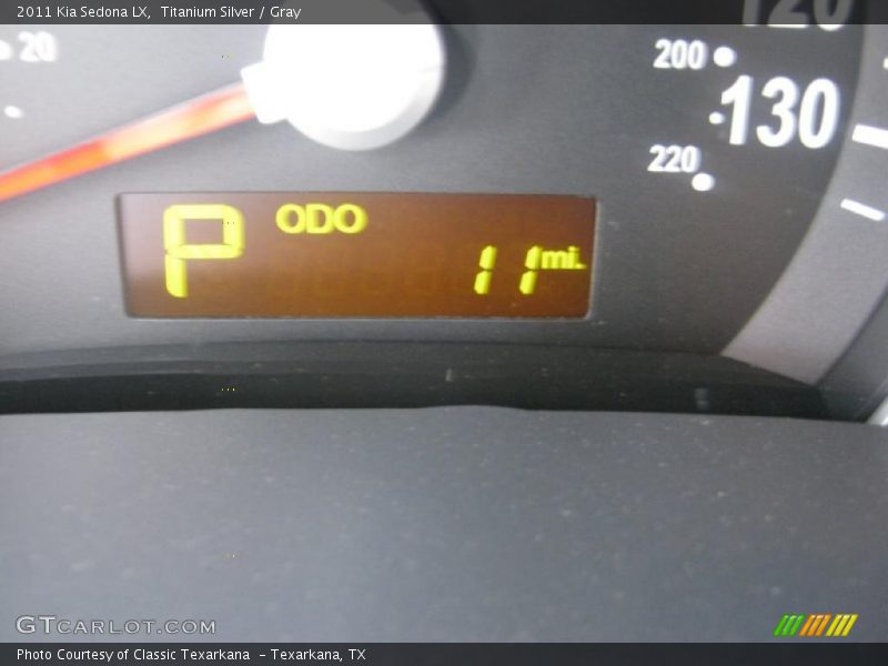 Titanium Silver / Gray 2011 Kia Sedona LX
