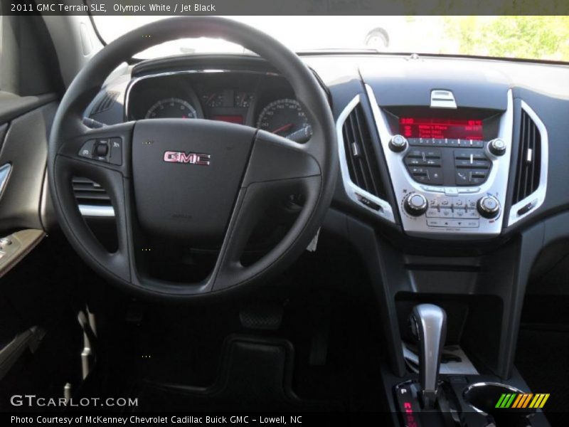 Olympic White / Jet Black 2011 GMC Terrain SLE