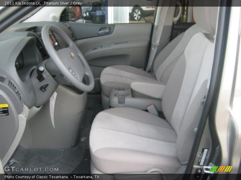 Titanium Silver / Gray 2011 Kia Sedona LX