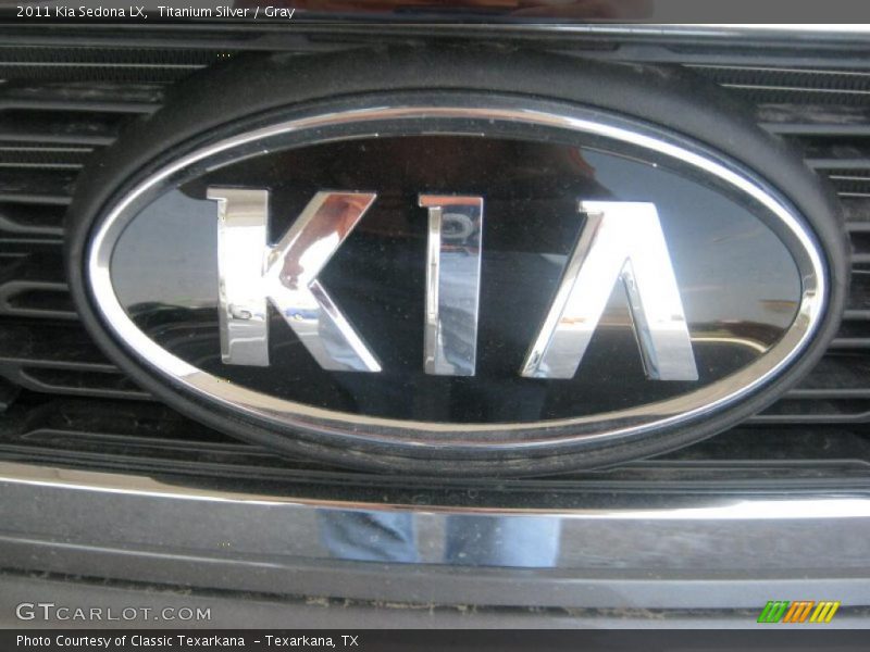 Titanium Silver / Gray 2011 Kia Sedona LX