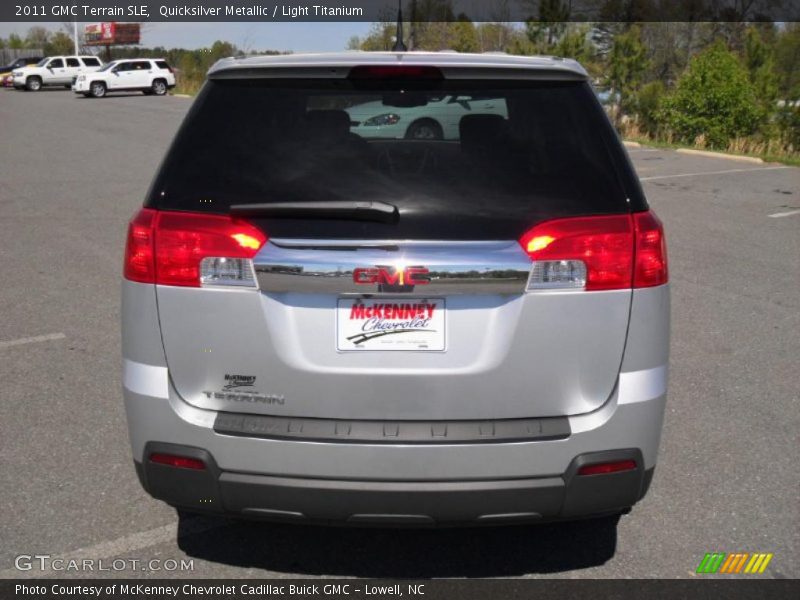 Quicksilver Metallic / Light Titanium 2011 GMC Terrain SLE