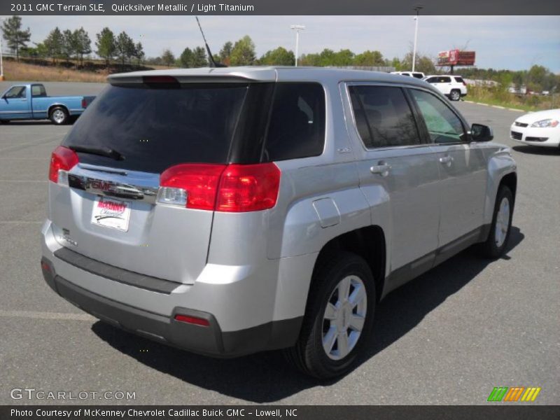 Quicksilver Metallic / Light Titanium 2011 GMC Terrain SLE