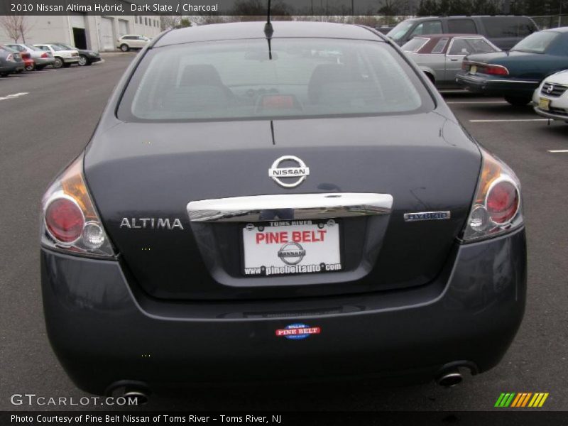 Dark Slate / Charcoal 2010 Nissan Altima Hybrid