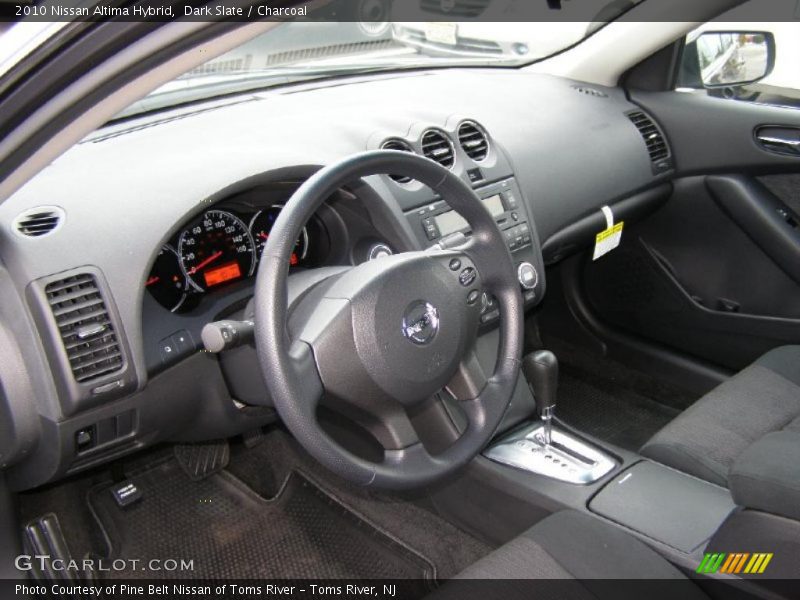  2010 Altima Hybrid Charcoal Interior