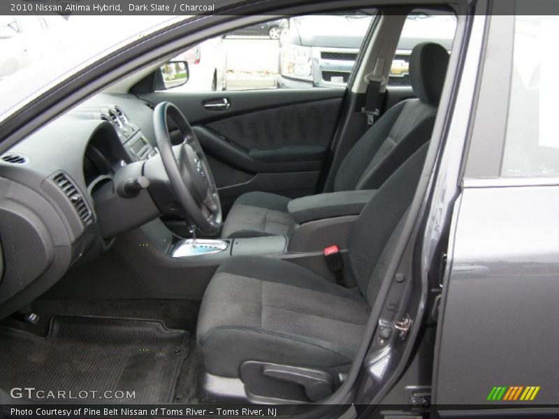  2010 Altima Hybrid Charcoal Interior