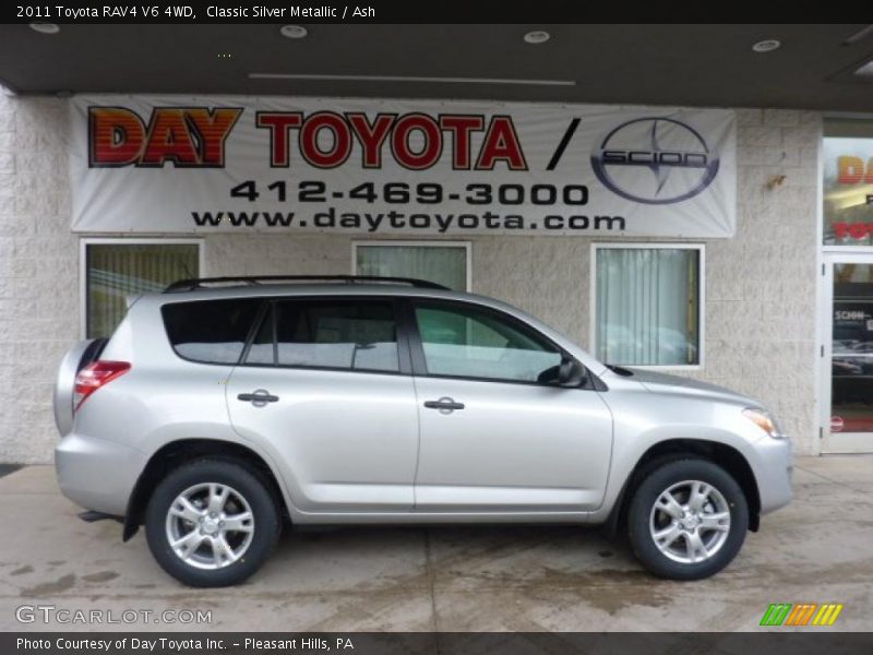 Classic Silver Metallic / Ash 2011 Toyota RAV4 V6 4WD