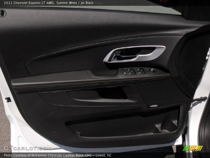 Summit White / Jet Black 2011 Chevrolet Equinox LT AWD