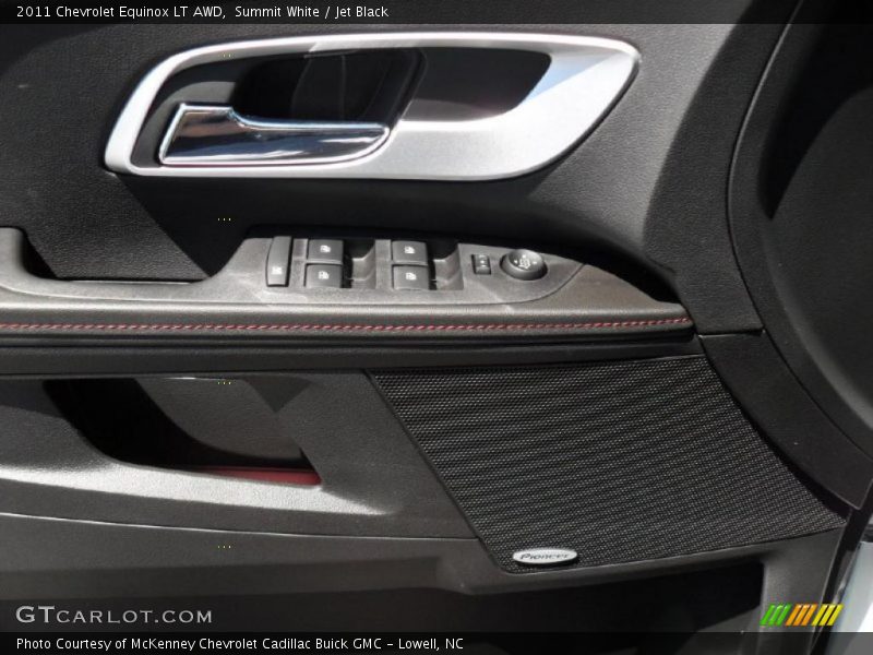 Summit White / Jet Black 2011 Chevrolet Equinox LT AWD
