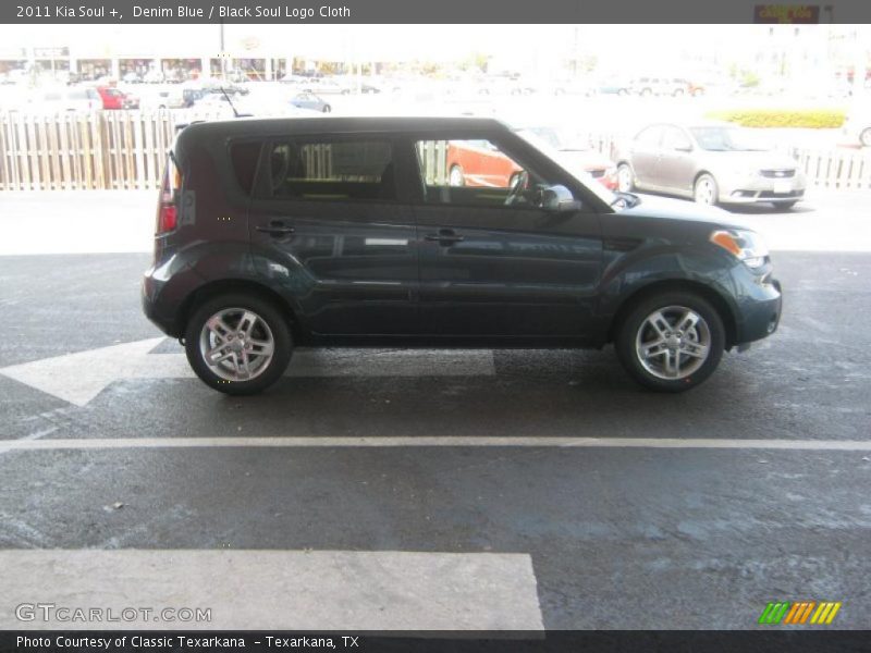 Denim Blue / Black Soul Logo Cloth 2011 Kia Soul +