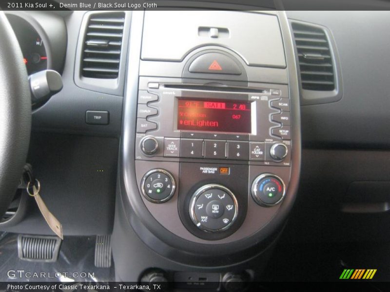 Denim Blue / Black Soul Logo Cloth 2011 Kia Soul +