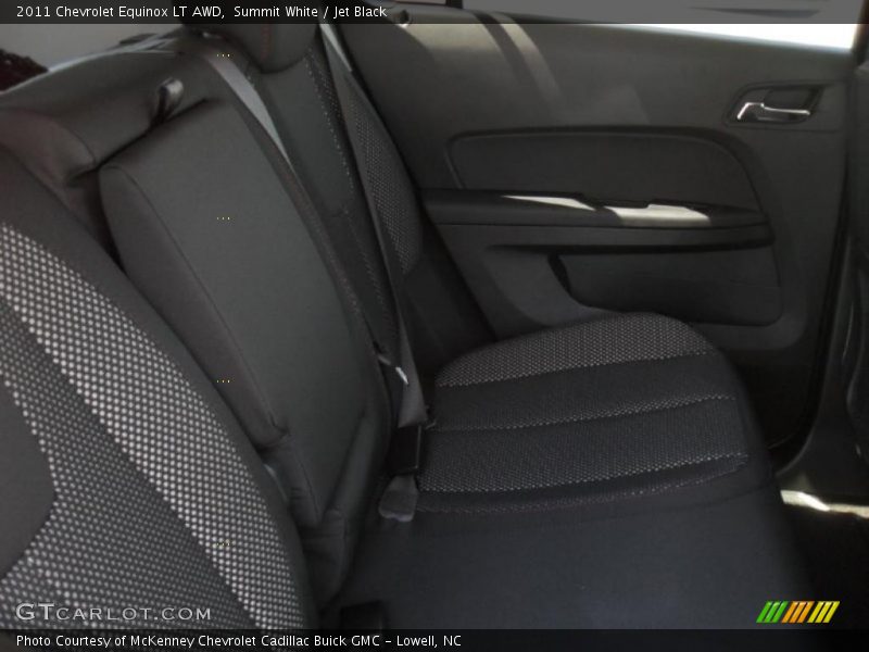 Summit White / Jet Black 2011 Chevrolet Equinox LT AWD