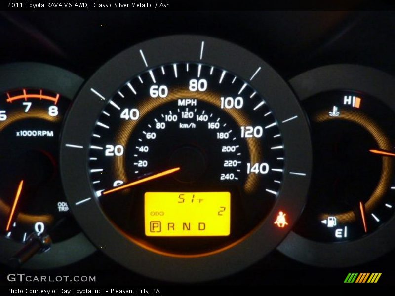 Classic Silver Metallic / Ash 2011 Toyota RAV4 V6 4WD