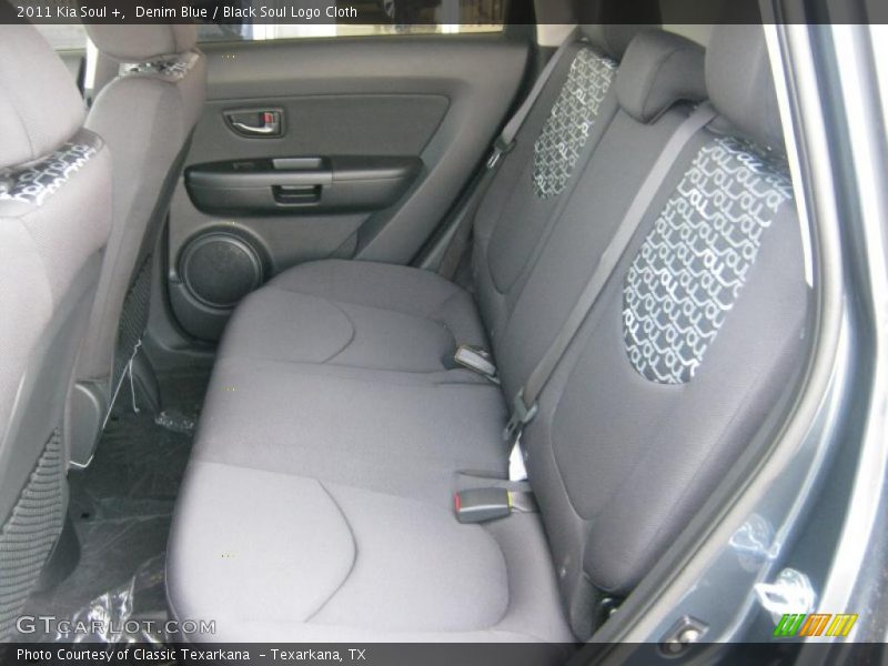 Denim Blue / Black Soul Logo Cloth 2011 Kia Soul +