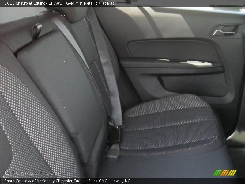 Gold Mist Metallic / Jet Black 2011 Chevrolet Equinox LT AWD