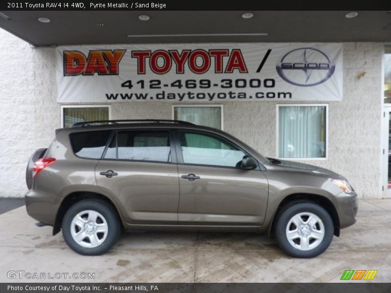 Pyrite Metallic / Sand Beige 2011 Toyota RAV4 I4 4WD
