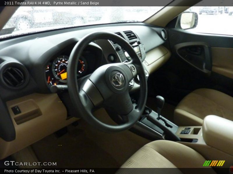 Pyrite Metallic / Sand Beige 2011 Toyota RAV4 I4 4WD