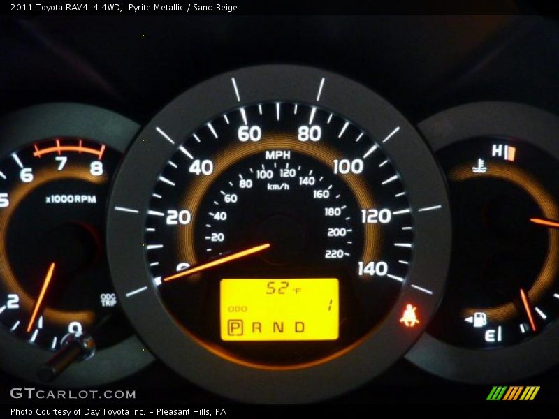 Pyrite Metallic / Sand Beige 2011 Toyota RAV4 I4 4WD