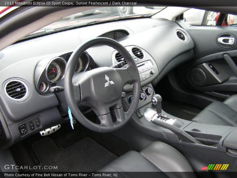 Dark Charcoal Interior - 2011 Eclipse GS Sport Coupe 