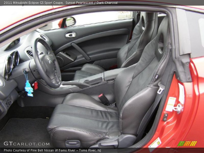  2011 Eclipse GS Sport Coupe Dark Charcoal Interior