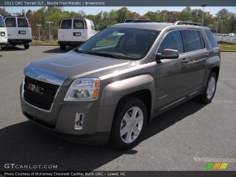 Mocha Steel Metallic / Brownstone 2011 GMC Terrain SLT