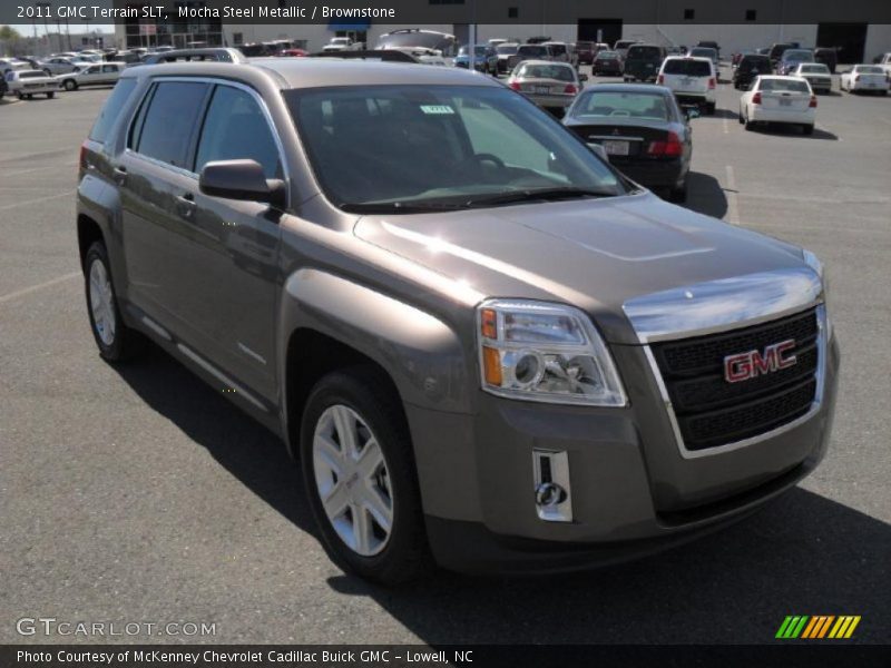 Mocha Steel Metallic / Brownstone 2011 GMC Terrain SLT